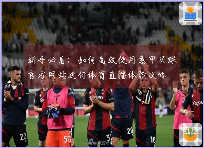 新手必看：如何高效使用意甲买球官方网站进行体育直播体验攻略